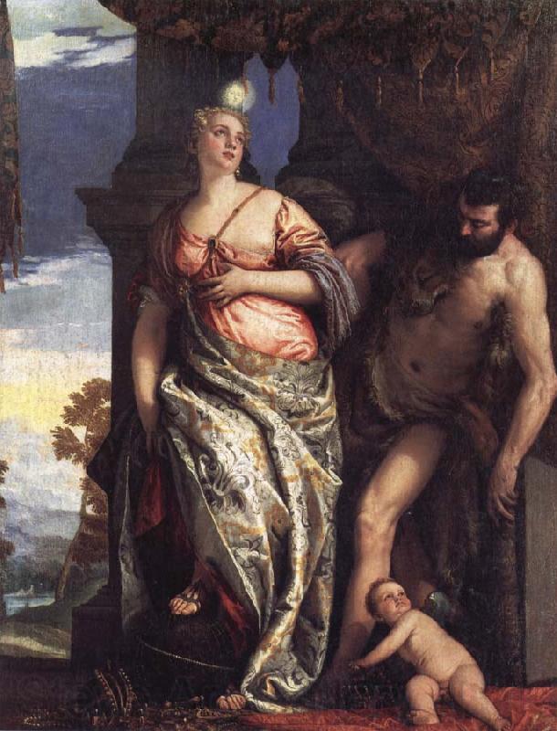 Paolo Veronese Allegory of Wisdom and Strength Germany oil painting art